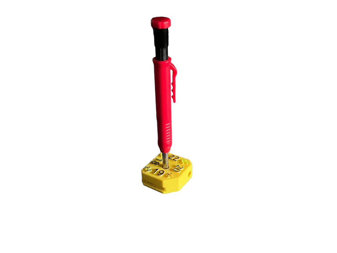 Long-Reach Scribing Block for Mechanical Pencil | Joinery Marking Tool