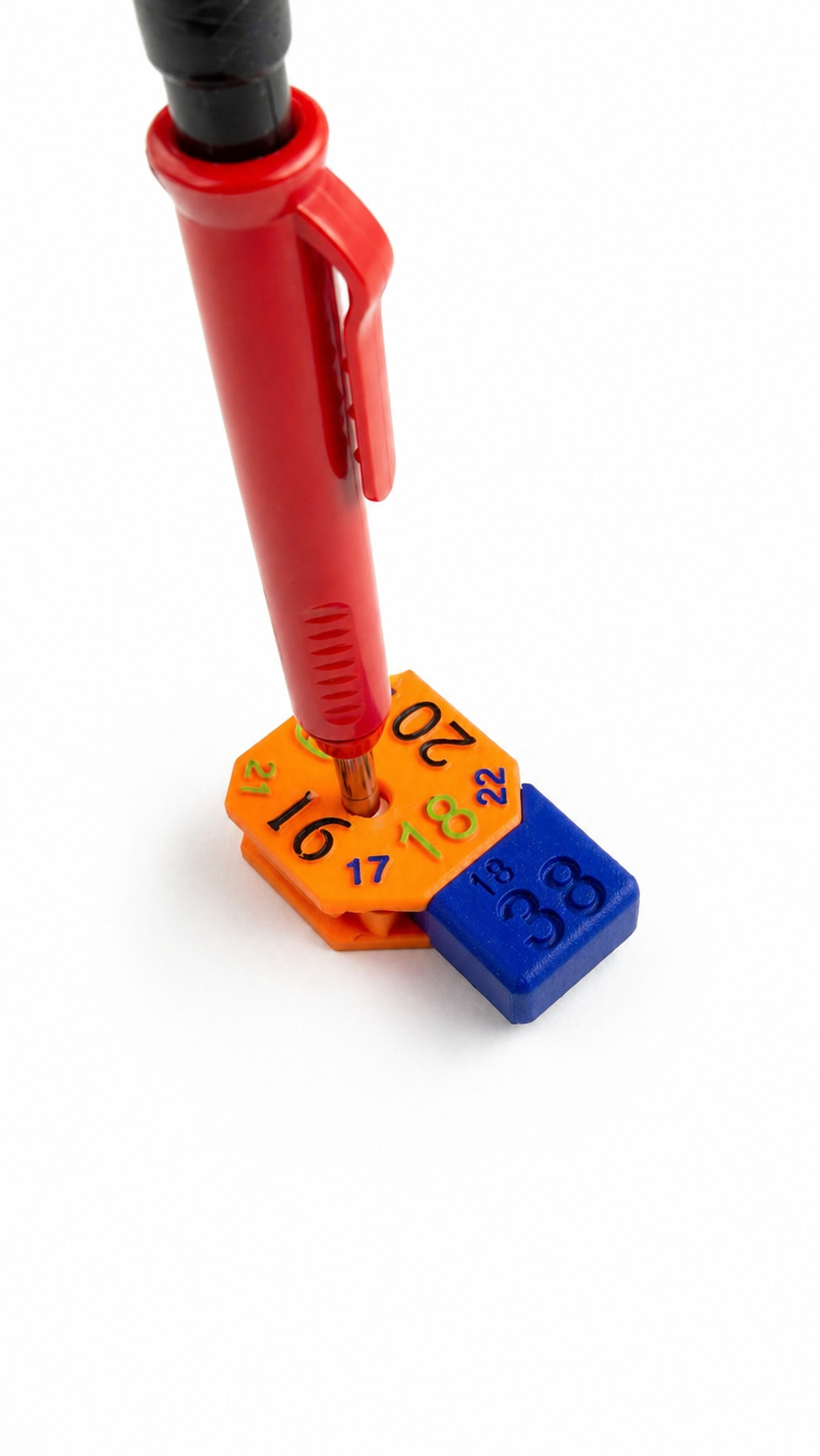 Adjustable Scribing Block Tool | Multi-Offset Panel Marker (16–40mm) | Fast &amp; Accurate Joinery Tool