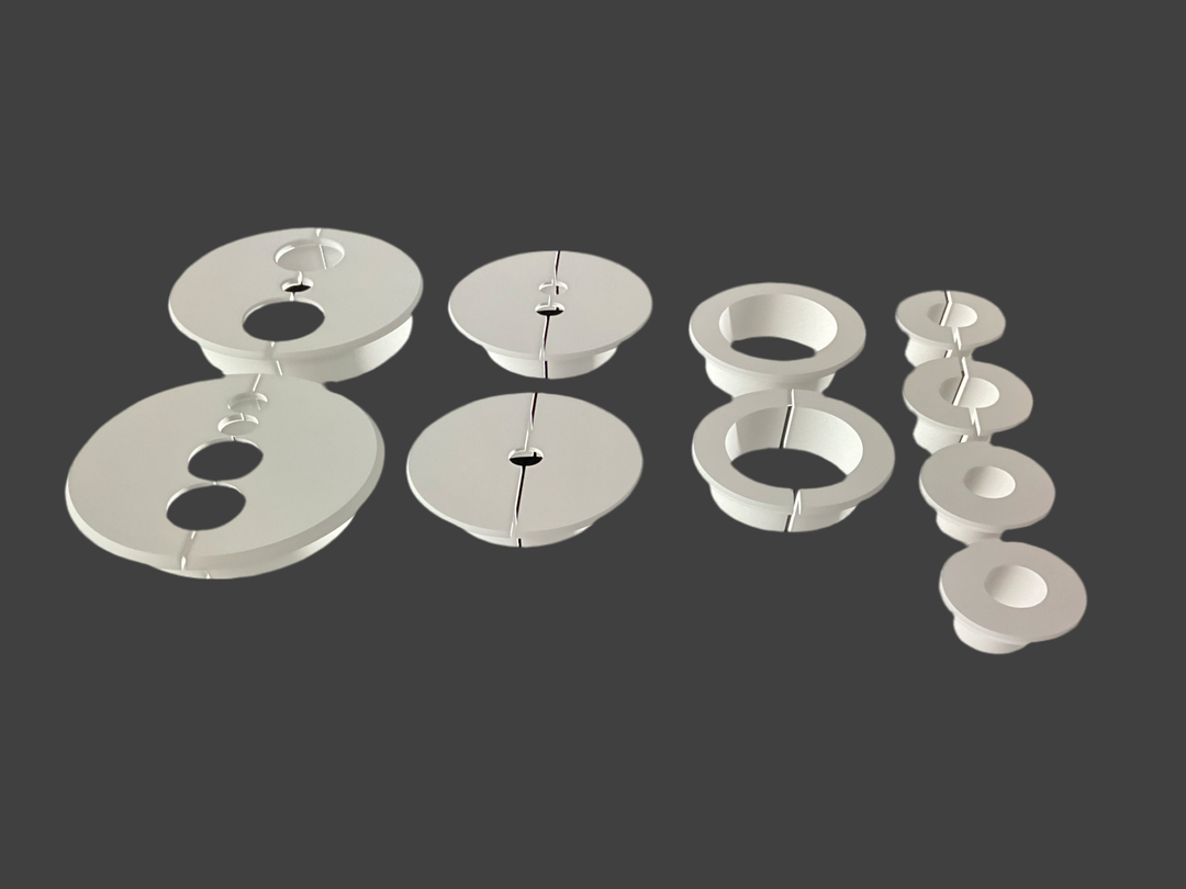 “Neat Pipework Fix for Sink Units – Grommets &amp; Pipe Covers Kit”