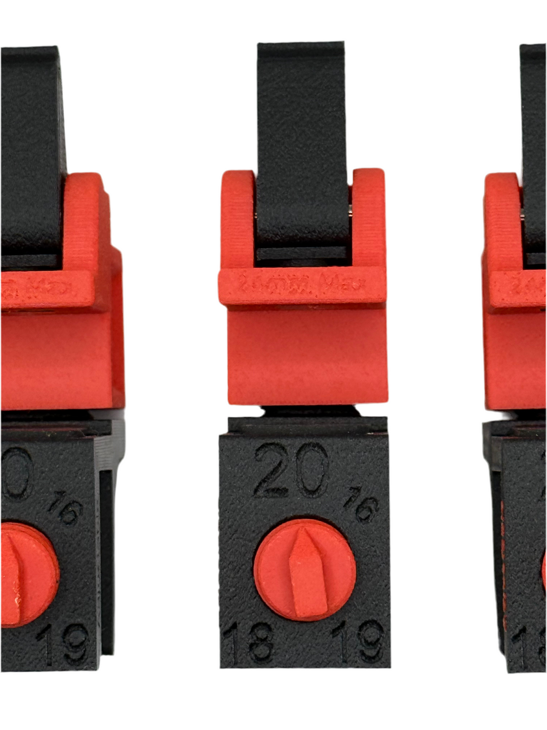 Adjustable scribing jig clamp for kitchen filler panels by CAV Joinery