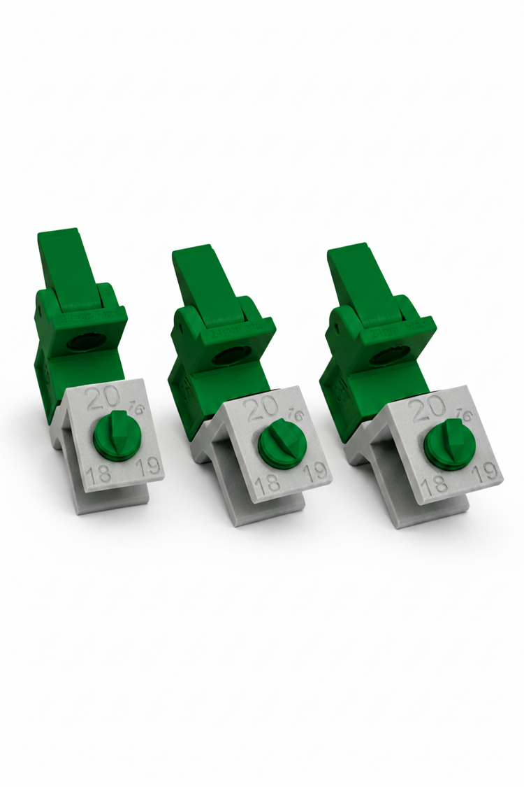 Adjustable scribing jig clamp for kitchen filler panels by CAV Joinery