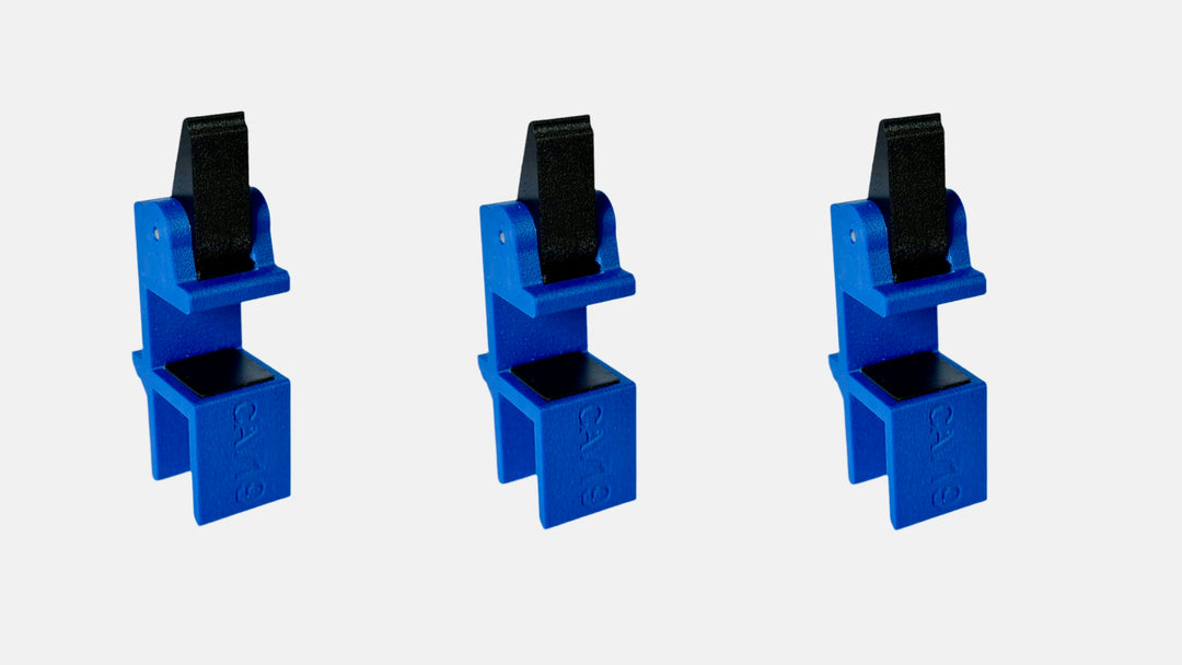 Fast-Fix scribe clamp 19mm (3/4 inch) no-screw filler jig for kitchen and wardrobe fitters