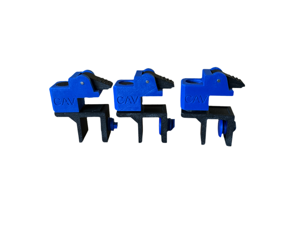 Adjustment scribe fast fix clamp with stepped filler jaw positions from 13mm to 21mm and adjustable carcass jaw from 12mm to 20mm