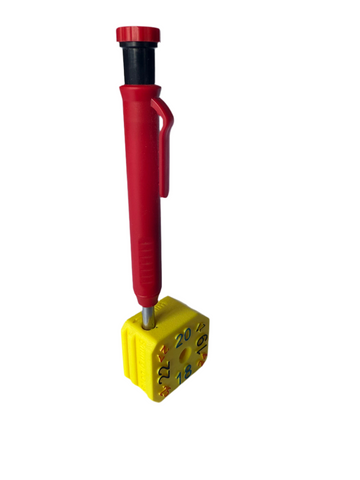 3D Printed Scribing Block for Long-Reach Mechanical Pencil