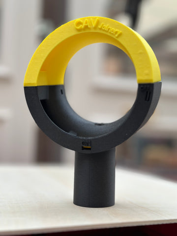 Dust collector free hand suction cup
