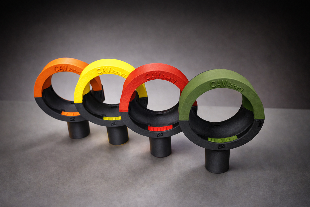 CAV Joinery Hands-Free Dust Collector with Suction Cup