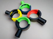 Dust collector free hand suction cup