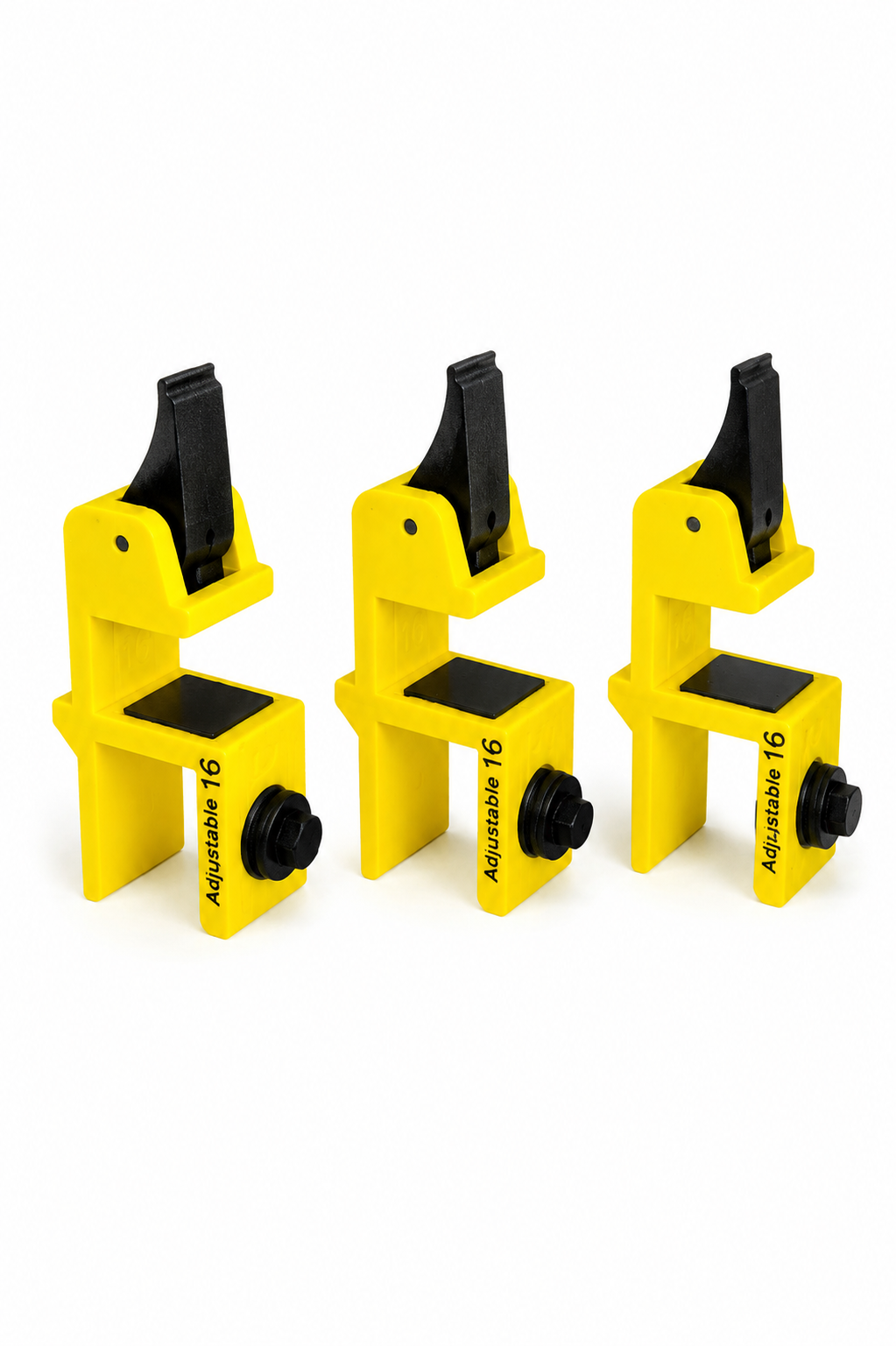 CAV Adjustable Scribe Clamp – 16mm Top Jaw – Set of 3