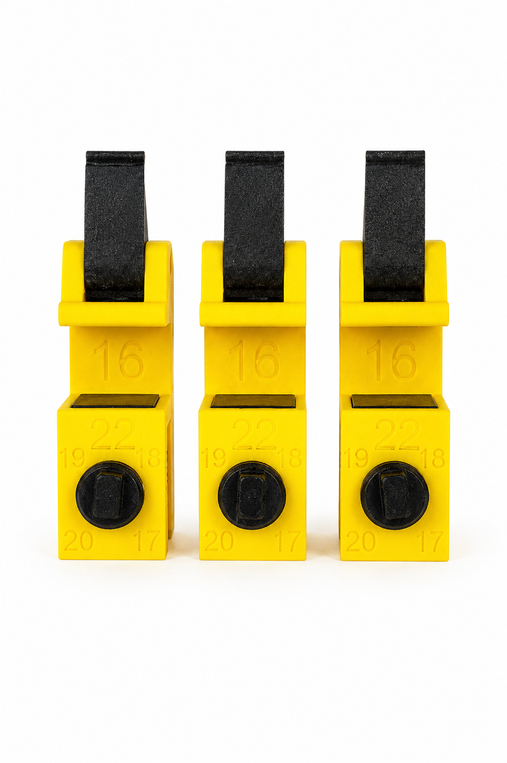 CAV Adjustable Scribe Clamp – 16mm Top Jaw – Set of 3