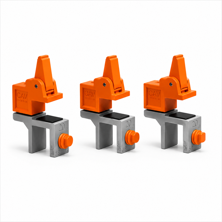 Adjustable scribing jig clamp for kitchen filler panels by CAV Joinery