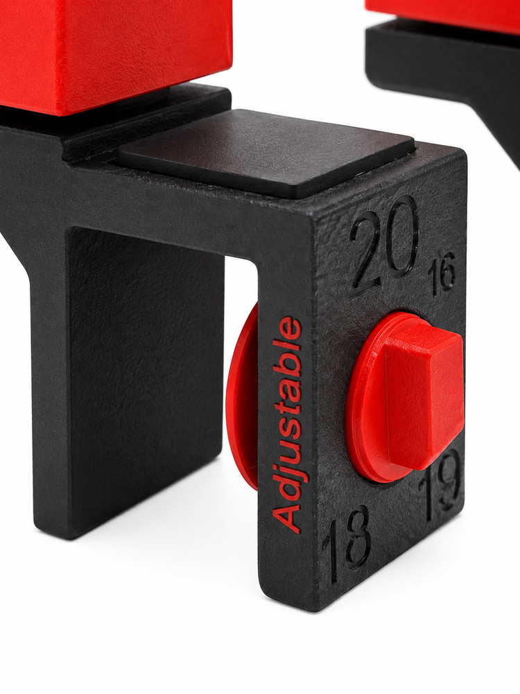 Adjustable scribing jig clamp for kitchen filler panels by CAV Joinery