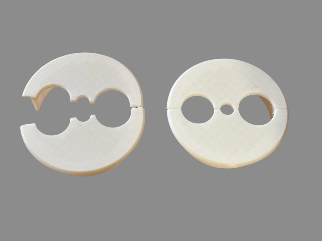 6x Dishwasher Pipe Cover Grommets – White or Light Grey
