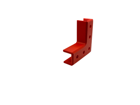 90° Cabinet Corner Clamp – Drill Guide & Alignment Jig for 18mm (23/32”) Board Kitchen & Furniture Installation