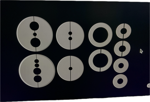 “Neat Pipework Fix for Sink Units – Grommets & Pipe Covers Kit”